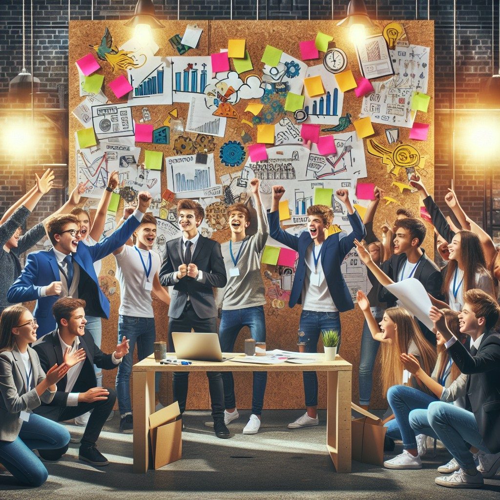 Beneficiile participării la competiții de afaceri încă din școală: povești de succes